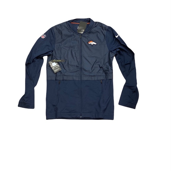 Denver Broncos Nike Men’s Elite Sideline Hybrid Full Zip Up Jacket